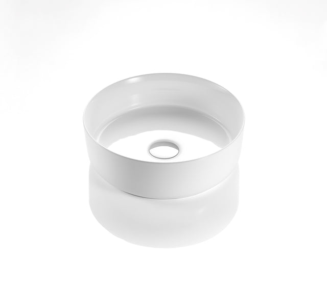 PA3511MW Above Counter Basin Matte White(Round: 352*352*112mm)