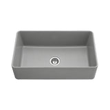 Quartz FARMHOUSE Kitchen Sink 838*482*262mm QZ8348S-MB/MW/MG — detail 6