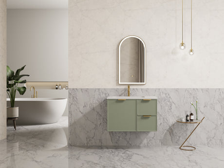 Miami Wall-Hung PVC Vanity CM74RW