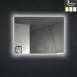 Ovian LED Back lit Mirror Pencil Edge Smart touch free controls 750/900/1200 OSPBM7560/9075/1280 — detail 2