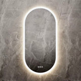 Framed/Frameless Mirror RUNWAY Shape Backlit Bluetooth 500*900mm LBOV5090/LBOV5090-MB/BB — detail 3