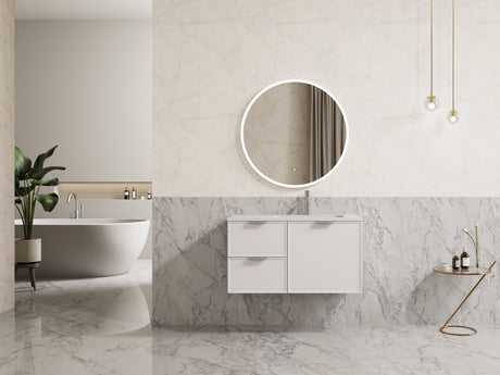 Miami Wall-Hung PVC Vanity CM94LW — detail 2