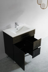 Acacia Free-Standing PVC Vanity AC74RL-MB — detail 2