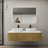 Bronte Wall-Hung PVC Curved Vanity Bronte KC155W