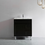 Acacia Free-Standing PVC Vanity AC74RL-MB