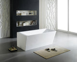 Avis Corner ACBT1500L/R Back to Wal Bathtub