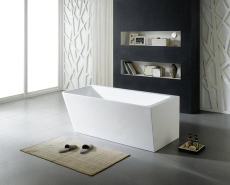 Avis Corner ACBT1700L/R Back to wall Bathtub — detail 2