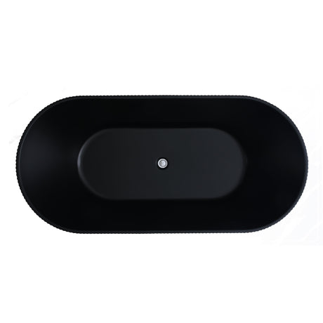 Ayana Fluted Freestanding Bathtub 1500/1700 ABAT1500/1700-GW/MW/MB — detail 5