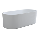 Ayana Fluted Freestanding Bathtub 1500/1700 ABAT1500/1700-GW/MW/MB — detail 2