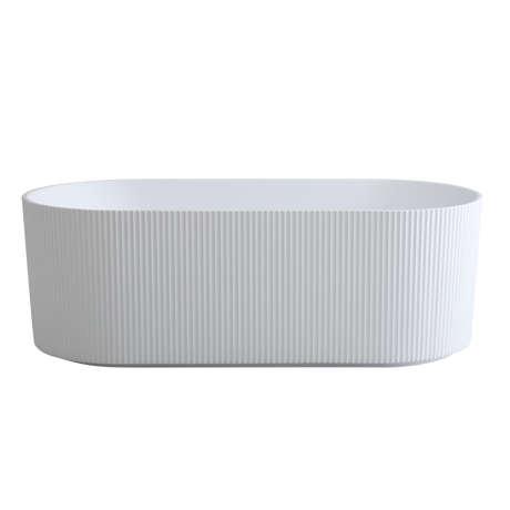 Ayana Fluted Freestanding Bathtub 1500/1700 ABAT1500/1700-GW/MW/MB — detail 7