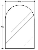 Arche Plain Mirror Pencil Edge 600*900mm OARBM6090 — detail 3