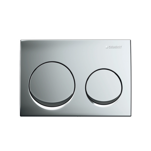 Geberit Toilet Button Chrome Plate For Concealed Cistern Alpha20/Alpha20-MW/MC