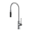 Aziz Sink Mixer Pull-out Chrome / Matt Black Matt Black