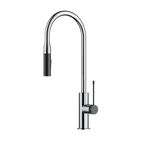 Aziz Sink Mixer Pull-out Chrome / Matt Black Matt Black