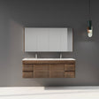 Berge Wall-Hung Wood Grain MDF Vanity B154W-DO