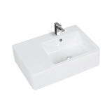 B35R Wall Hung – Gloss White Fine Ceramic Basin(Rectangle: 600*400*160mm)