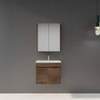 Berge Wall-Hung Wood Grain MDF Vanity B64W-DO