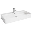 B9042 Wall Hung / Above Counter Basin(Rectangle: 900*420*140mm)