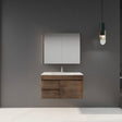Berge Wall-Hung Wood Grain MDF Vanity B94LW-DO