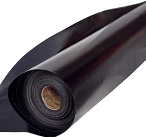 Black Plastic Moisture Barrier 2 x 50m 200um Builders Film