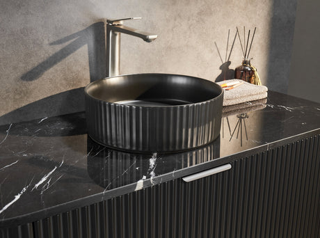 VITO AVANTTI Fluted Curved Vanity With Soft Closing Drawers 1200-1800mm (AVT1200W-AVT1800W) — detail 14