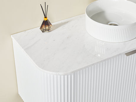 VITO AVANTTI Fluted Curved Vanity With Soft Closing Drawers 1200-1800mm (AVT1200W-AVT1800W) — detail 7