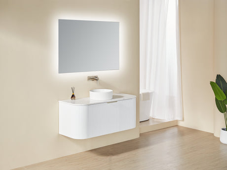 VITO AVANTTI Fluted Curved Vanity With Soft Closing Drawers 1200-1800mm (AVT1200W-AVT1800W) — detail 3