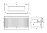 VITO AVANTTI Fluted Curved Vanity With Soft Closing Drawers 1200-1800mm (AVT1200W-AVT1800W) — detail 21