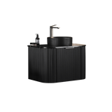 VITO AVANTTI Fluted Curved Vanity With Soft Closing Drawers 600-900mm (AVT600W-AVT900W) — detail 11