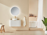 VITO AVANTTI Fluted Curved Vanity With Soft Closing Drawers 600-900mm (AVT600W-AVT900W) — detail 2