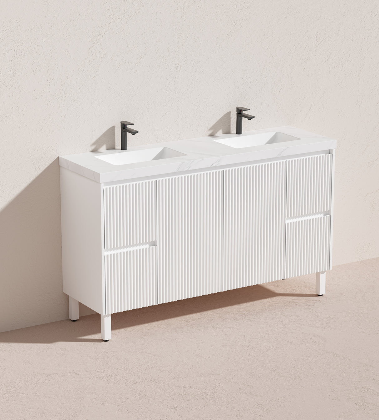 Brighton Free-Standing PVC Vanity CB154L — detail 3
