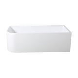 Corner CBT1500R-580 Back to Wall Bathtub — detail 2