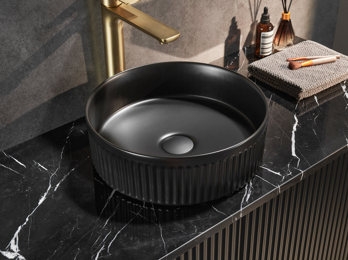 Kirribilli Wall-Hung PVC Fluted Vanity CK1500 — detail 4