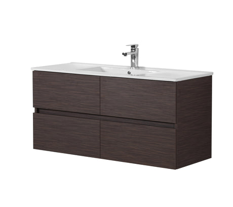 Stella Walnut Free-Standing PVC Vanity WAL1500-WH (Single Bowl) — detail 2