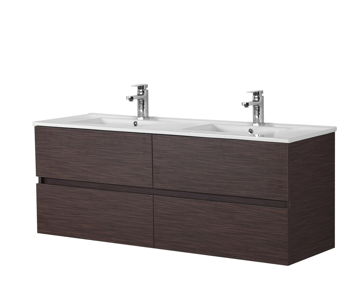 Stella Wall-Hung PVC Vanity Stella WAL1550-WH (Double Bowl) — detail 2
