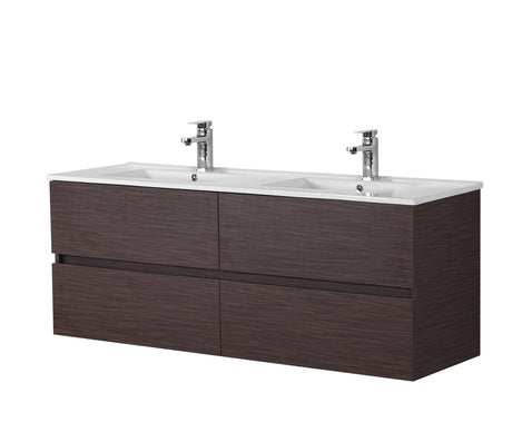 Stella Wall-Hung PVC Vanity Stella WAL1550-WH (Double Bowl) — detail 2