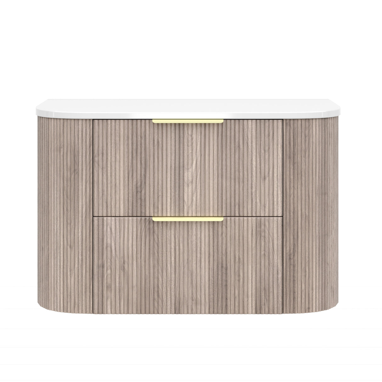 Vito Artis-D Wall-Hung PVC Curved Vanity with Soft-Close Drawers 600/750/900/1200/1500 — detail 11