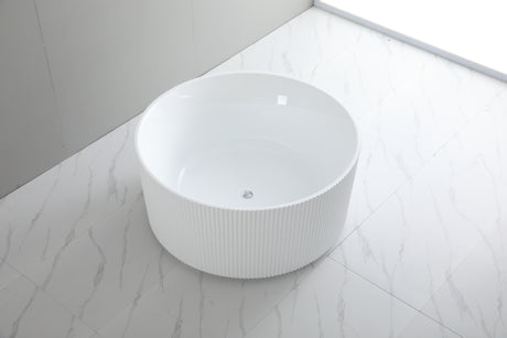 Como Groove COGV1280 Freestanding Bathtub — detail 2