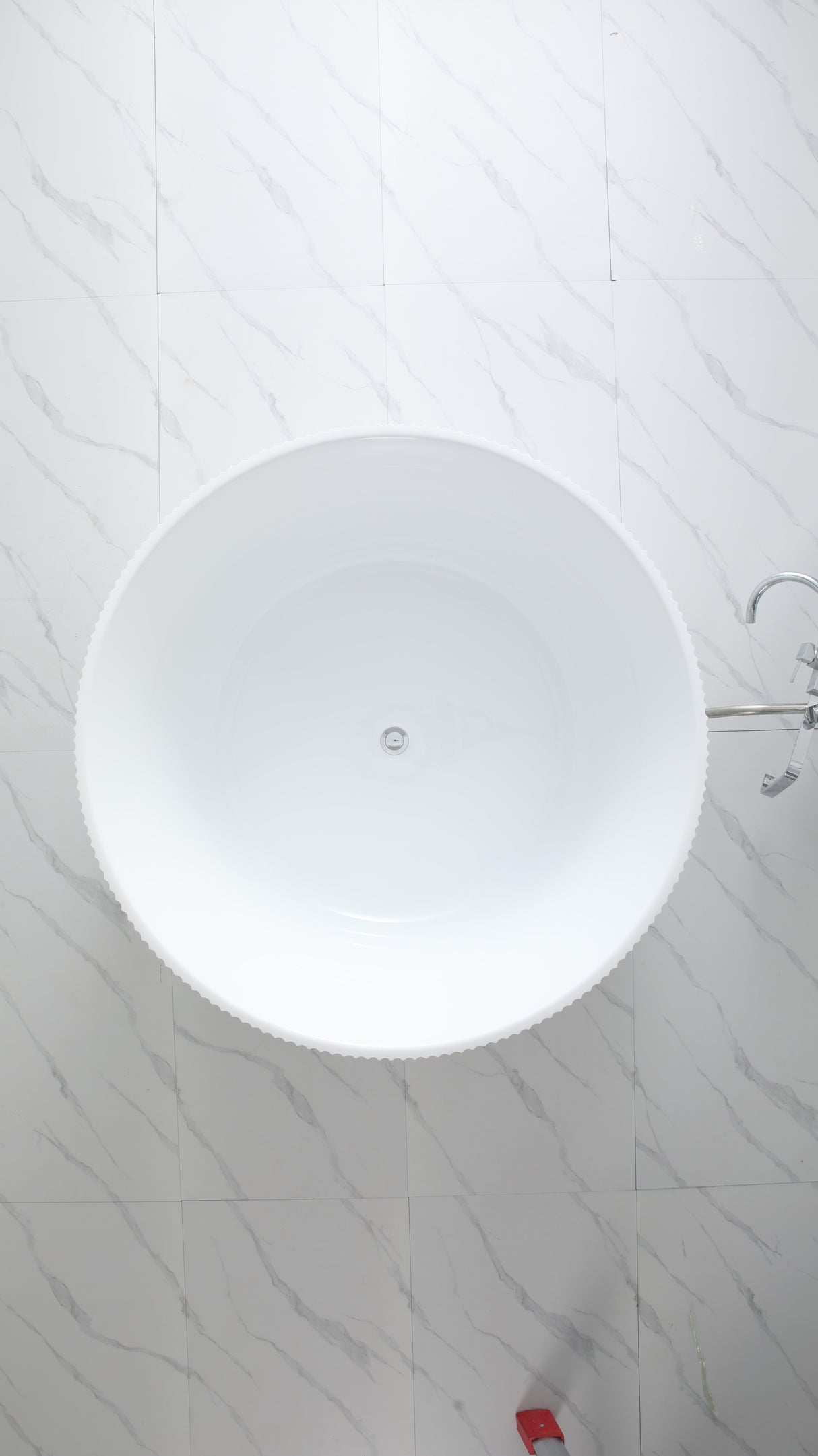 Como Groove COGV1280 Freestanding Bathtub — detail 3