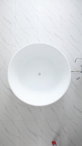 Como Groove COGV1280 Freestanding Bathtub — detail 3