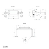 Care-BR Stainless Backrest — detail 2