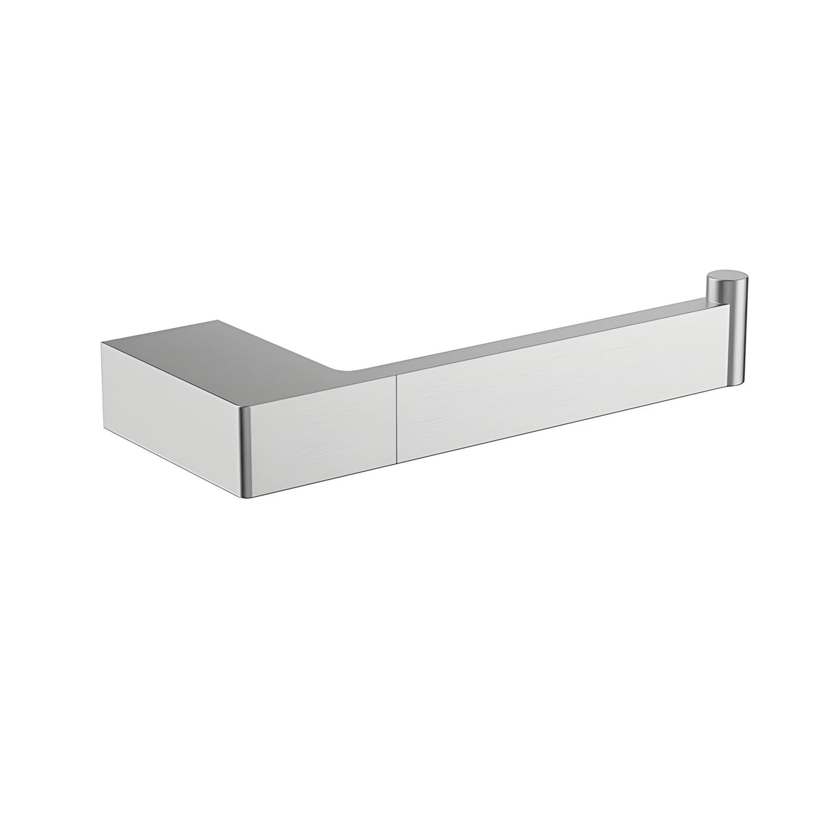 Ceram Toilet Roll Holder Brushed Nickel Brushed Nickel