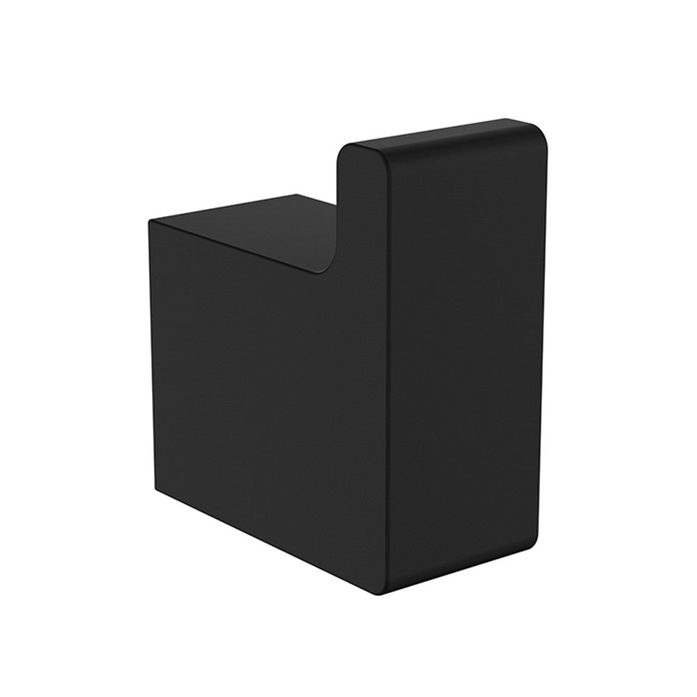 Ceram Robe Hook Matt Black Matt Black