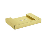 Ceram Soap Dish Metal Brushed Gold Brushed Gold