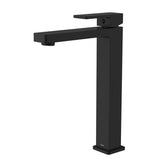 Ceram High Basin Mixer Matt Black Lead Free Matt Black