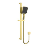 Ceram Sliding Shower Set Brushed Gold Brushed Gold