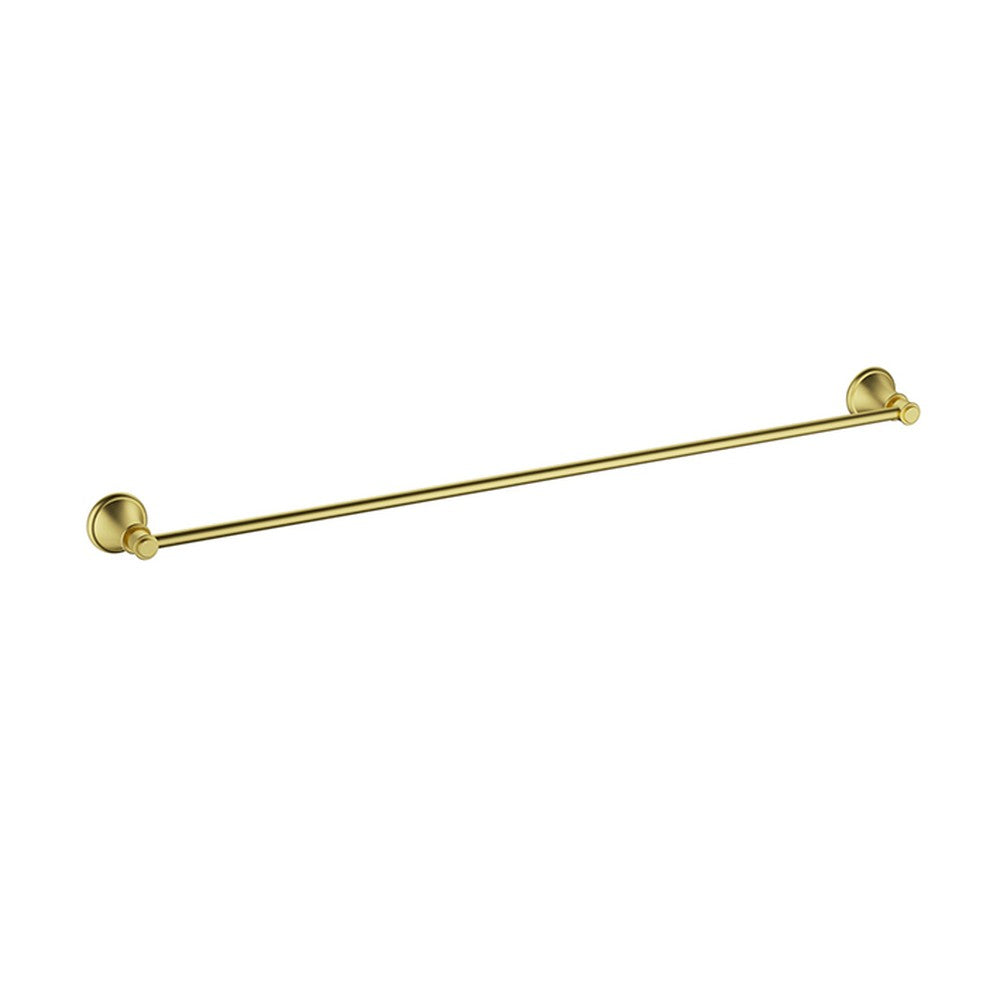 Clasico Towel Rail Single Brushed Gold 800mm Brushed Gold