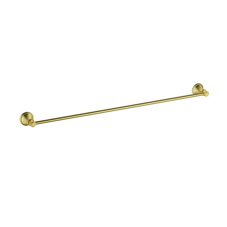 Clasico Towel Rail Single Brushed Gold 800mm Brushed Gold