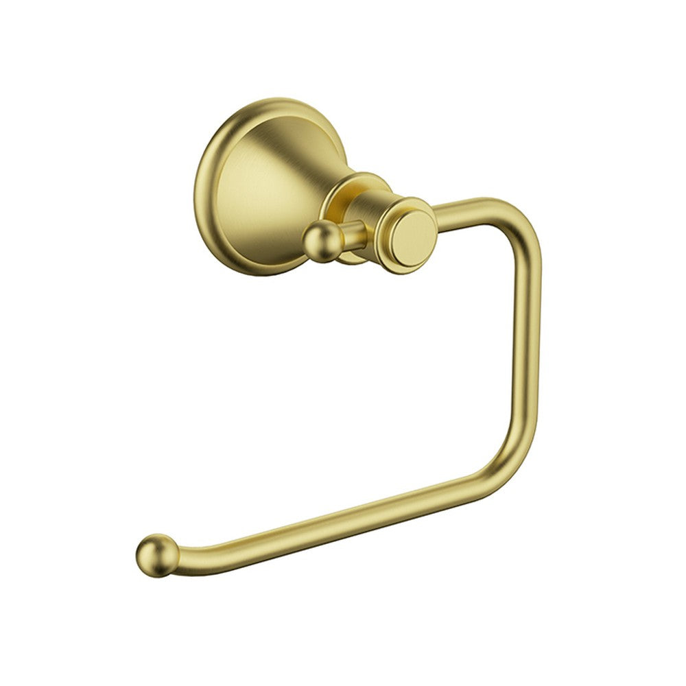 Clasico Toilet Roll Holder Brushed Gold Brushed Gold