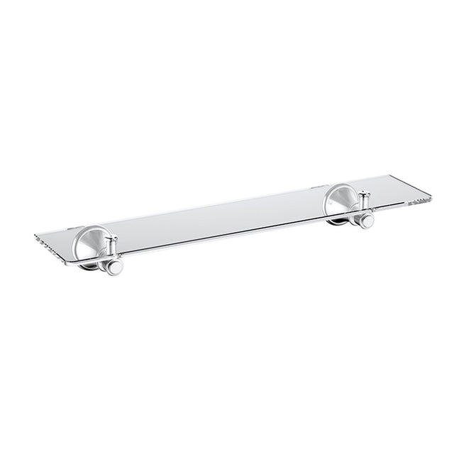 Clasico Shelf Glass Chrome Chrome